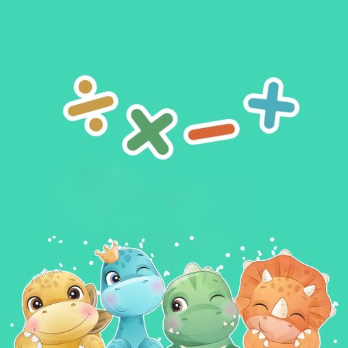 Millefeuille Agency - Dino Math App iPhone - Kids Math Games and Learning